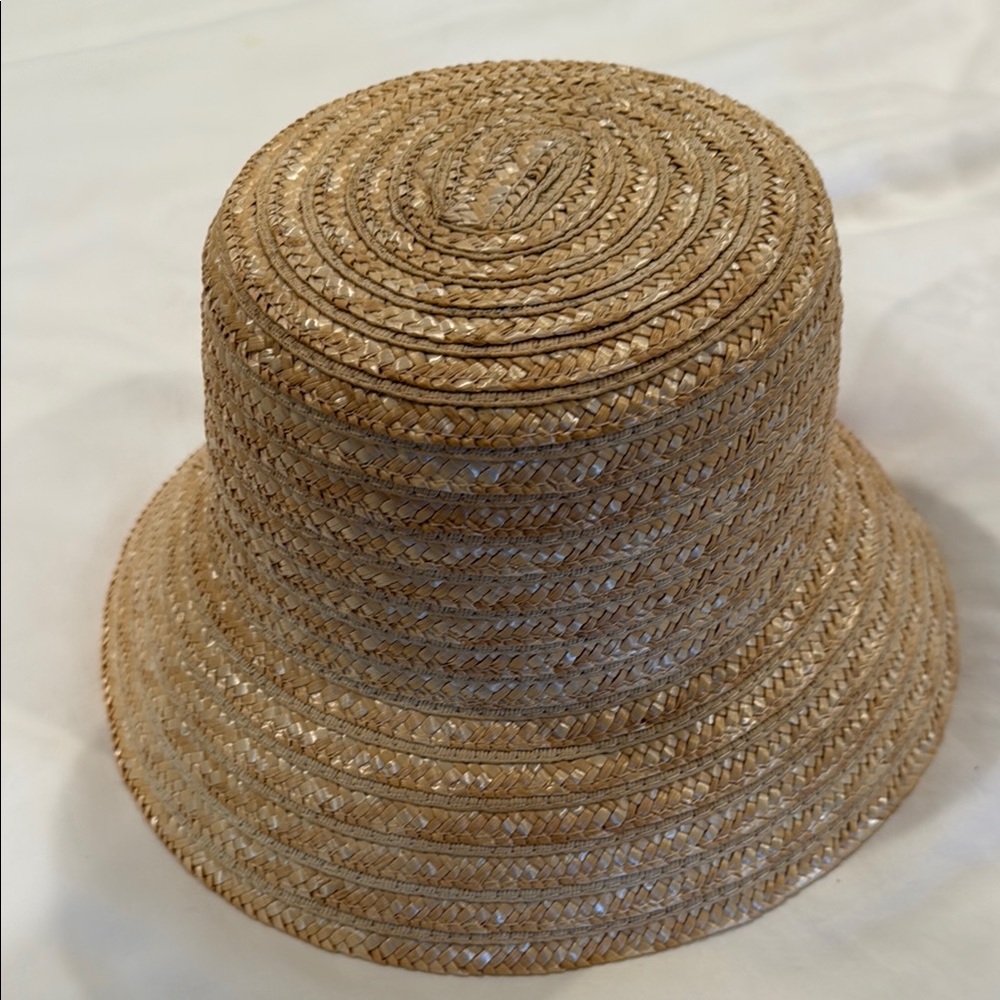 Nikki Beach Aria Straw Bucket Hat